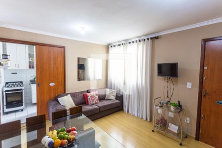 Sala de apartamento para alugar com 2 quartos, 55m² em Silveira, Belo Horizonte