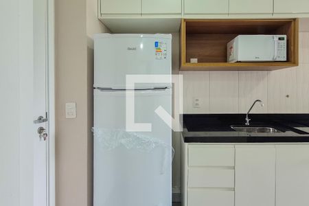 Studio - Cozinha e Quarto  de kitnet/studio à venda com 1 quarto, 25m² em Butantã, São Paulo