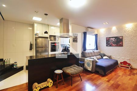 Sala de apartamento à venda com 2 quartos, 153m² em Campestre, Santo André