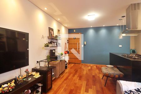 Sala de apartamento à venda com 2 quartos, 153m² em Campestre, Santo André