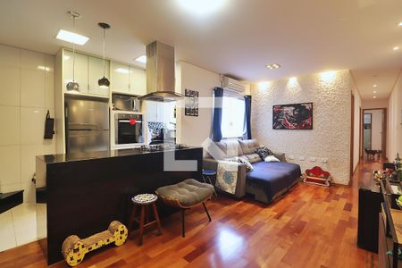 Sala de apartamento à venda com 2 quartos, 153m² em Campestre, Santo André