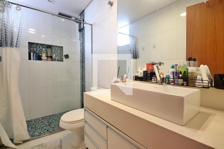Banheiro do Quarto 1 de apartamento à venda com 2 quartos, 153m² em Campestre, Santo André