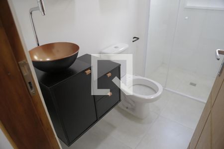 Banheiro de apartamento para alugar com 1 quarto, 40m² em Jardim Centenario, São Paulo