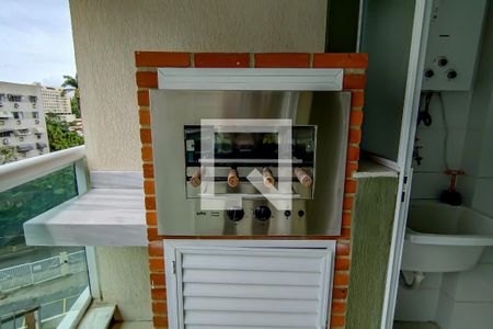 varanda de apartamento para alugar com 2 quartos, 70m² em Pechincha, Rio de Janeiro