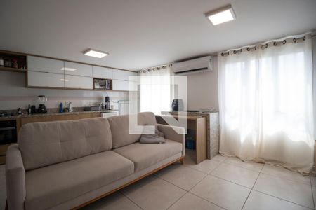 Sala de apartamento para alugar com 2 quartos, 77m² em Setor Oeste, Goiânia