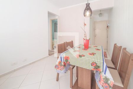 Sala 2 de apartamento para alugar com 2 quartos, 62m² em Balneário Cidade Atlântica, Guarujá