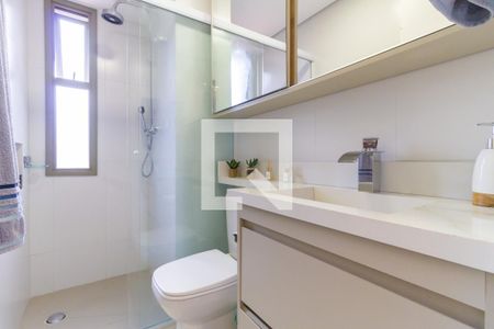 Banheiro da Suíte  de apartamento à venda com 2 quartos, 55m² em Jardim da Gloria, São Paulo