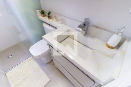 Banheiro da Suíte  de apartamento à venda com 2 quartos, 55m² em Jardim da Gloria, São Paulo