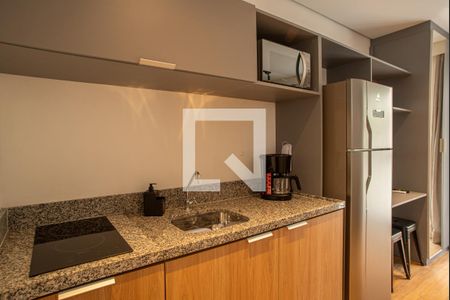 Studio para alugar com 20m², 1 quarto e sem vaga Studio para alugar com 20m², 1 quarto e sem vagaCozinha