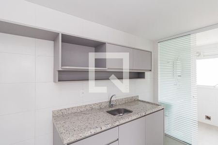 Cozinha e Área de Serviço de apartamento à venda com 1 quarto, 53m² em São João, Porto Alegre