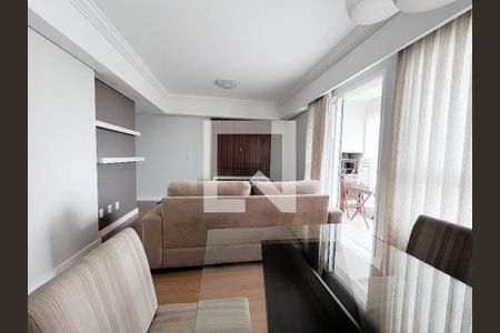 Sala de apartamento para alugar com 2 quartos, 67m² em Mansões Santo Antônio, Campinas