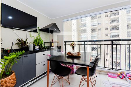 Varanda da Sala de apartamento à venda com 2 quartos, 68m² em Jardim Flor da Montanha, Guarulhos