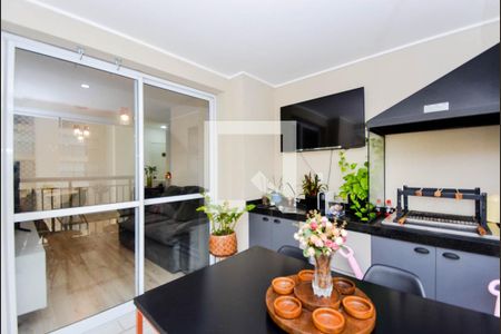 Varanda da Sala de apartamento à venda com 2 quartos, 68m² em Jardim Flor da Montanha, Guarulhos