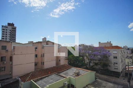 Sala - Vista de apartamento para alugar com 2 quartos, 58m² em Auxiliadora, Porto Alegre
