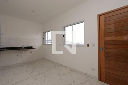 Sala/Cozinha de apartamento para alugar com 1 quarto, 39m² em Chácara Mafalda, São Paulo