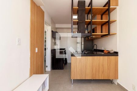 Sala de apartamento à venda com 1 quarto, 28m² em Jardim Caravelas, São Paulo