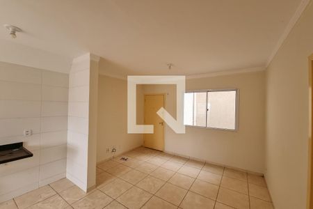 Sala de apartamento para alugar com 2 quartos, 46m² em Valentina Figueiredo, Ribeirão Preto