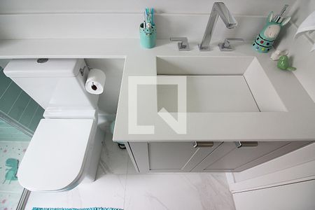 Apartamento à venda com 107m², 3 quartos e 2 vagasBanheiro Social