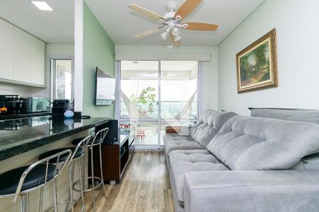 Sala de apartamento para alugar com 2 quartos, 66m² em Campo Belo, São Paulo
