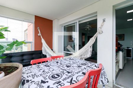 Sala - Varanda de apartamento para alugar com 2 quartos, 66m² em Campo Belo, São Paulo