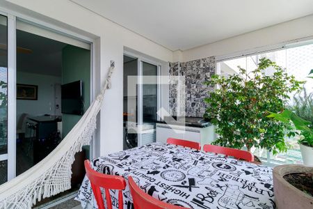 Sala - Varanda de apartamento para alugar com 2 quartos, 66m² em Campo Belo, São Paulo