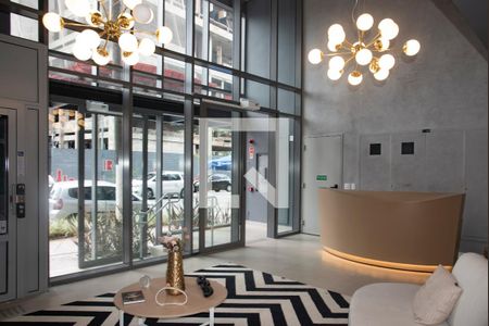 Studio à venda com 25m², 1 quarto e sem vagaHall de entrada/Recepção