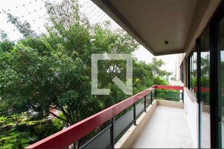 Varanda da Sala de apartamento para alugar com 3 quartos, 110m² em Sumaré, São Paulo