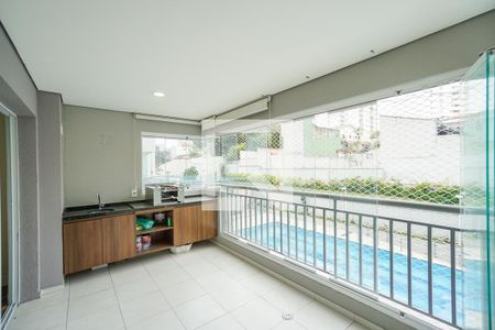 Varanda de apartamento para alugar com 2 quartos, 64m² em Chácara Santo Antônio (zona Leste), São Paulo