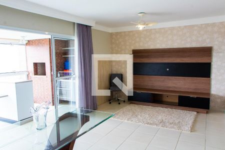 Sala de apartamento para alugar com 3 quartos, 137m² em Loteamento Alphaville Campinas, Campinas