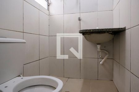 Banheiro de kitnet/studio para alugar com 1 quarto, 40m² em Boa Vista, São Caetano do Sul