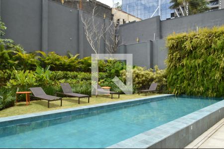 Studio à venda com 23m², 1 quarto e sem vagaPiscina