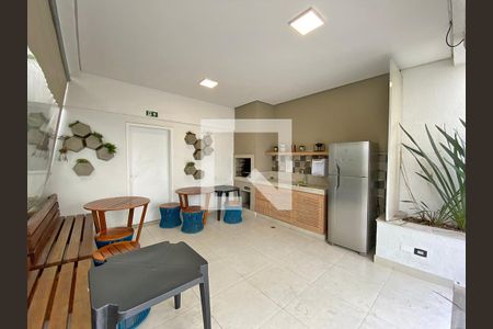 Apartamento à venda com 34m², 1 quarto e sem vaga Apartamento à venda com 34m², 1 quarto e sem vagaÁrea comum - Churrasqueira