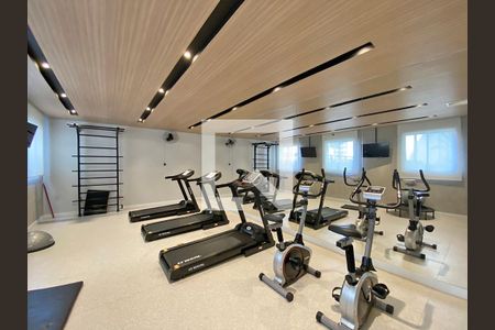 Apartamento à venda com 34m², 1 quarto e sem vaga Apartamento à venda com 34m², 1 quarto e sem vagaÁrea comum - Academia