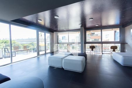 Studio à venda com 21m², 1 quarto e sem vaga Studio à venda com 21m², 1 quarto e sem vagaÁrea comum - Salão de festas