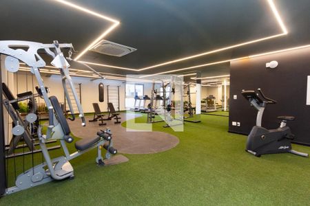 Studio à venda com 21m², 1 quarto e sem vaga Studio à venda com 21m², 1 quarto e sem vagaÁrea comum - Academia