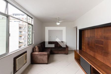 Sala de apartamento para alugar com 2 quartos, 62m² em Rio Comprido, Rio de Janeiro