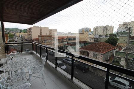 Varanda da Sala de apartamento à venda com 4 quartos, 110m² em Vila da Penha, Rio de Janeiro