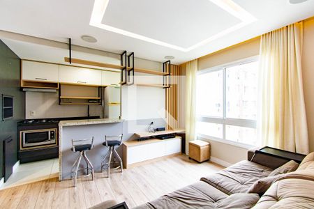 Sala de apartamento à venda com 2 quartos, 60m² em Marechal Rondon, Canoas