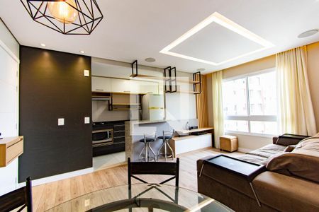 Sala de apartamento à venda com 2 quartos, 60m² em Marechal Rondon, Canoas