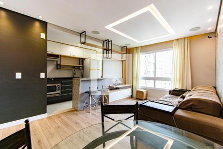 Sala de apartamento à venda com 2 quartos, 60m² em Marechal Rondon, Canoas