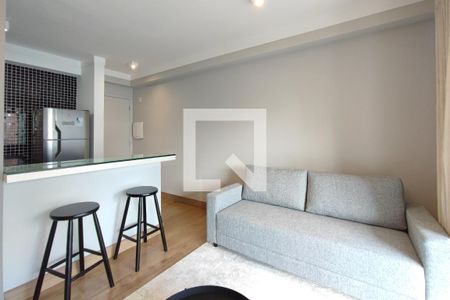 Sala de apartamento para alugar com 1 quarto, 57m² em Centro, Campinas