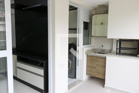 Varanda Goumert de apartamento à venda com 2 quartos, 63m² em Santa Maria, São Caetano do Sul