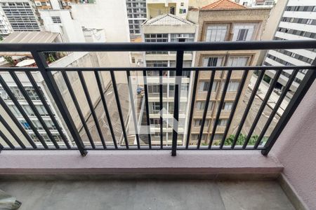 Sacada do Studio de kitnet/studio para alugar com 1 quarto, 26m² em Vila Buarque, São Paulo