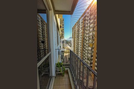 Varanda da Sala de apartamento à venda com 2 quartos, 65m² em Maracanã, Rio de Janeiro