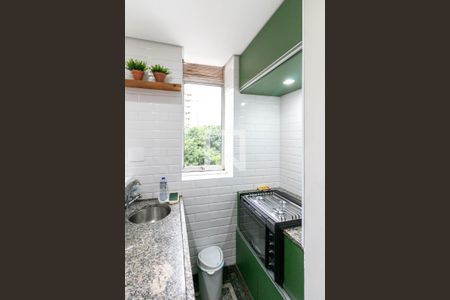 Apartamento à venda com 40m², 1 quarto e sem vaga Apartamento à venda com 40m², 1 quarto e sem vagaCozinha e Área de Serviço