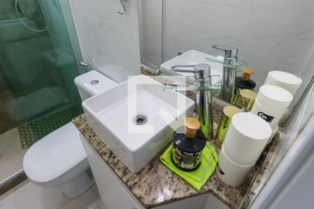 Apartamento à venda com 55m², 1 quarto e 1 vagaBanheiro