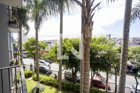 Vista sala de apartamento para alugar com 2 quartos, 48m² em Taboão, Diadema