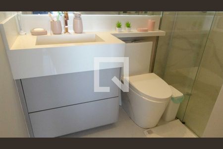 Studio à venda com 47m², 1 quarto e 1 vaga Studio à venda com 47m², 1 quarto e 1 vagaBanheiro