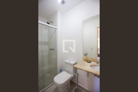 Apartamento para alugar com 55m², 1 quarto e sem vagaSuíte - banheiro