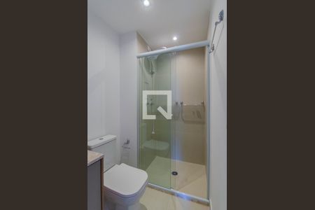 Banheiro de kitnet/studio para alugar com 1 quarto, 25m² em Vila Mariana, São Paulo
